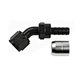 AN 45° Crimp Fitting